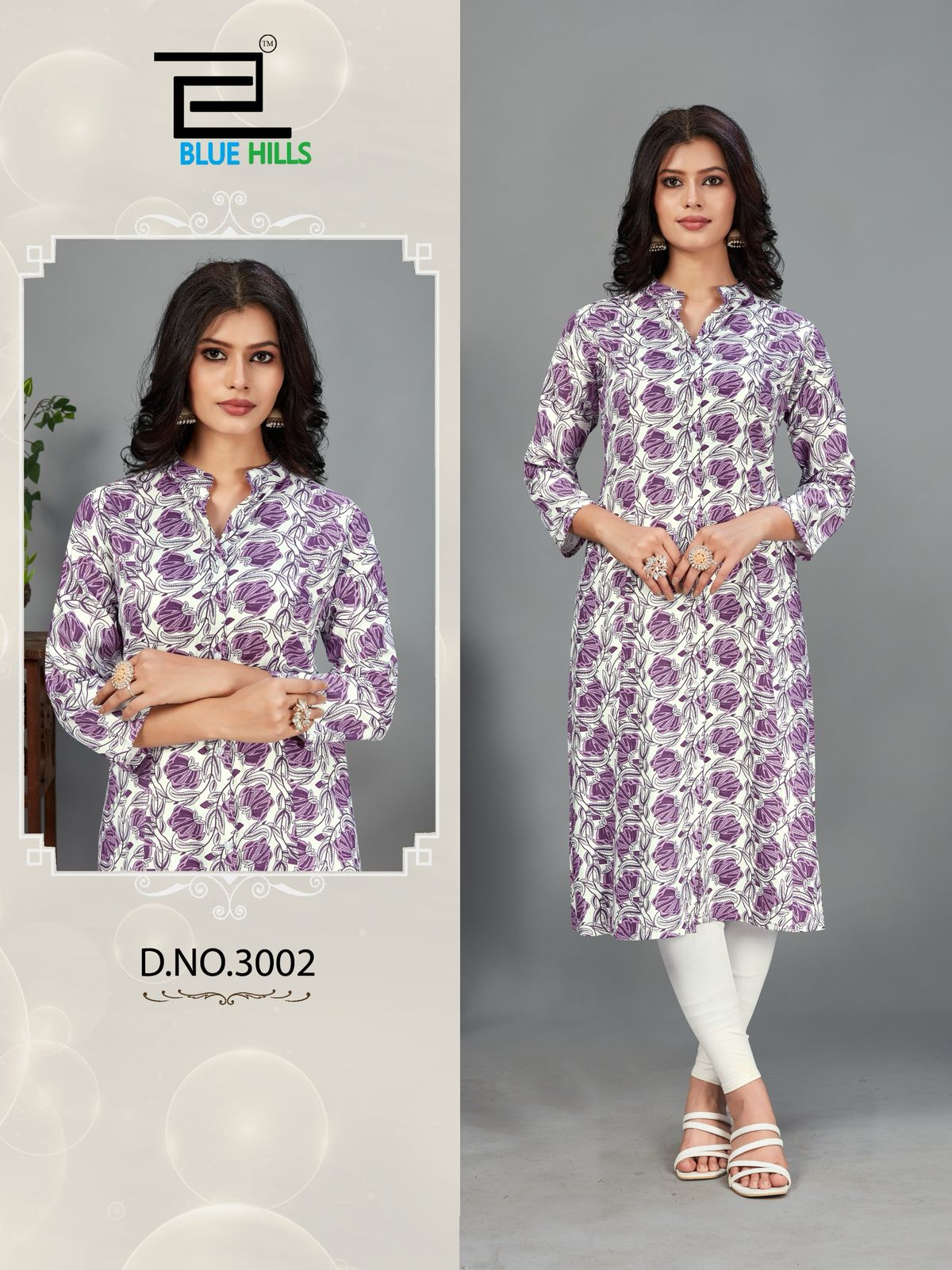 Maher Vol 3 By Blue Hills Rayon Printed Ladies Kurti Wholesale Market In Surat
